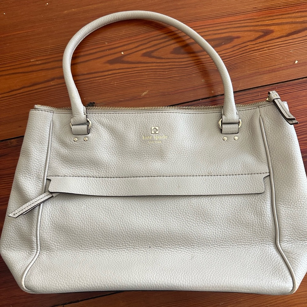 Kate Spade ivory Leather Bag